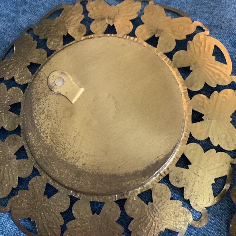 Set of three vintage floral plates - Picture 4 of 6